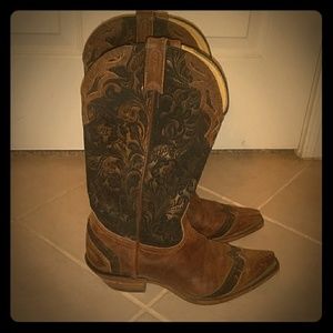 Boulet leather boots
